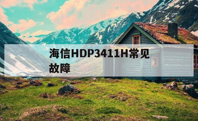 海信HDP3411H常见故障(海信hdp2902g烧行管原因)